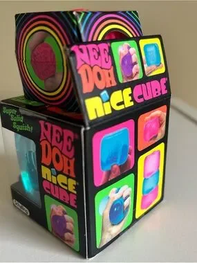 Needoh Ripples Pink Schylling | Toys | Schylling Needoh Nee Doh Nice Cube Blue Pink Ripples ...